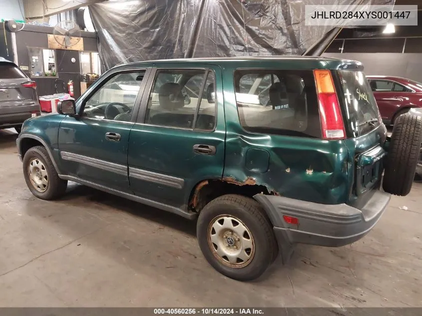 2000 Honda Cr-V Lx VIN: JHLRD284XYS001447 Lot: 40560256