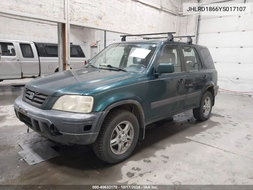 JHLRD1866YS017107 2000 Honda Cr-V Ex