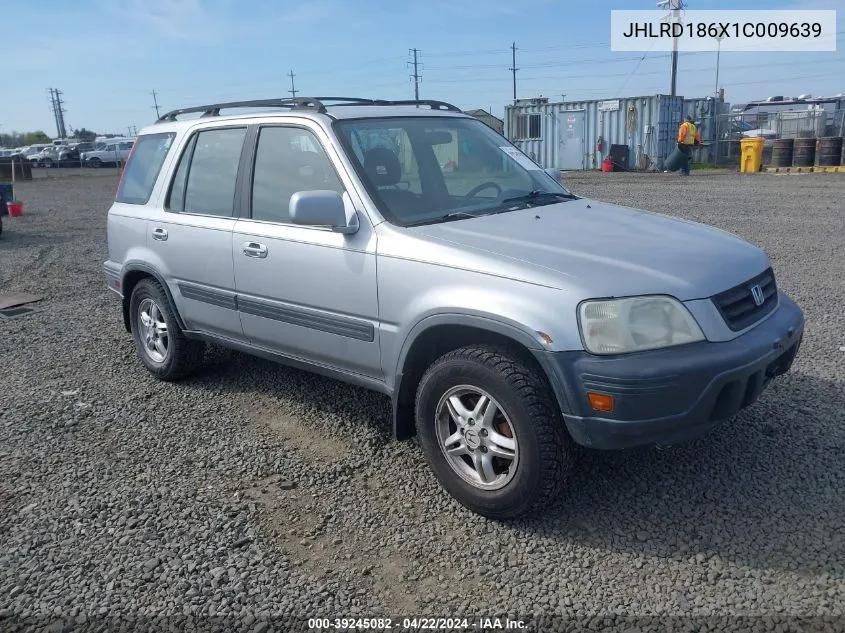 JHLRD186X1C009639 2001 Honda Cr-V Ex