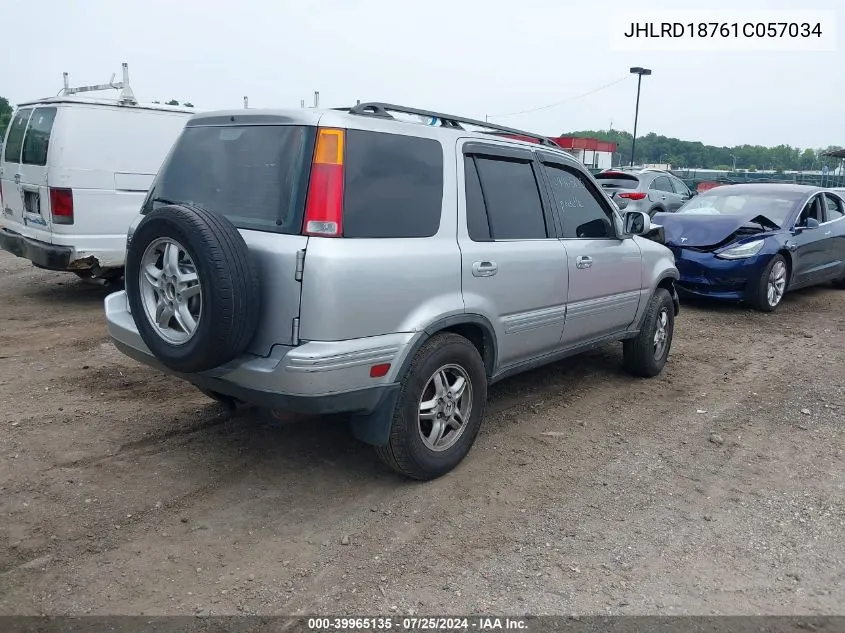 2001 Honda Cr-V Special Edition VIN: JHLRD18761C057034 Lot: 39965135