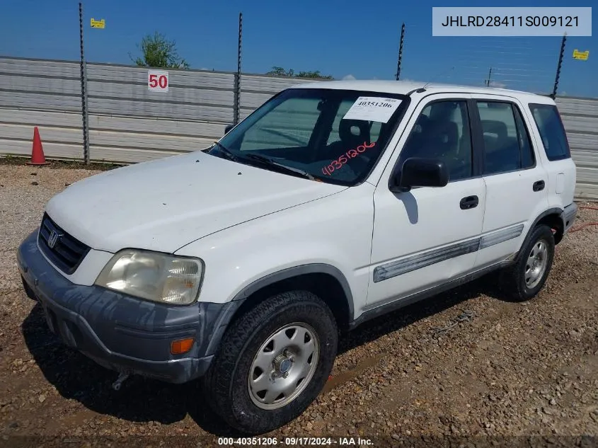 JHLRD28411S009121 2001 Honda Cr-V Lx