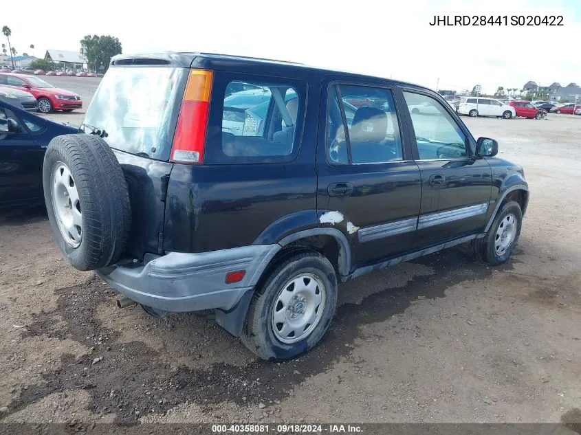 JHLRD28441S020422 2001 Honda Cr-V Lx