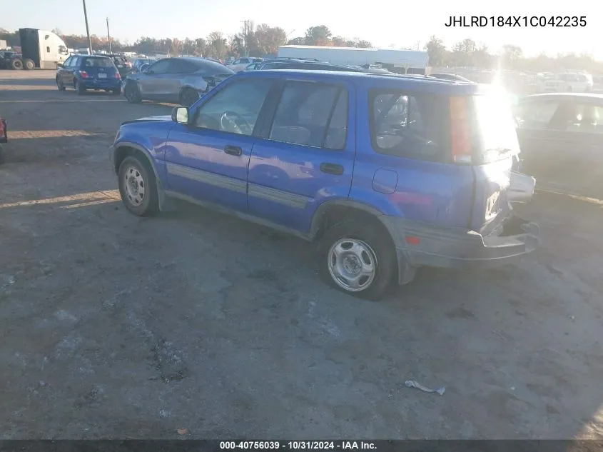 JHLRD184X1C042235 2001 Honda Cr-V Lx