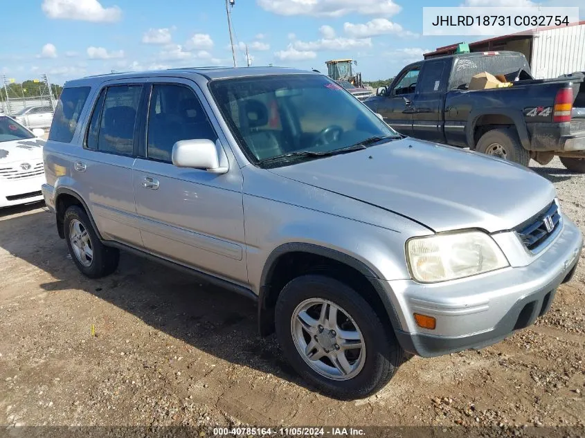 2001 Honda Cr-V Special Edition VIN: JHLRD18731C032754 Lot: 40785164