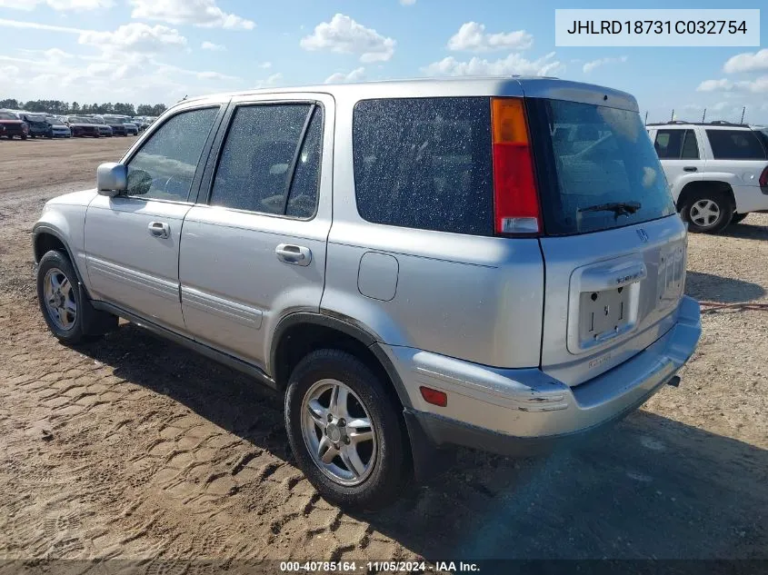 2001 Honda Cr-V Special Edition VIN: JHLRD18731C032754 Lot: 40785164