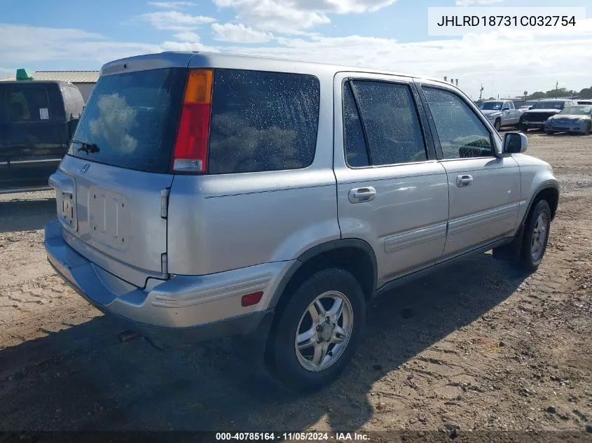 2001 Honda Cr-V Special Edition VIN: JHLRD18731C032754 Lot: 40785164