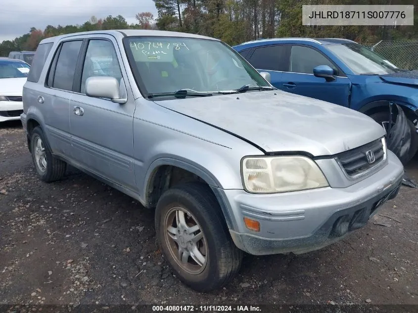 2001 Honda Cr-V Special Edition VIN: JHLRD18711S007776 Lot: 40801472