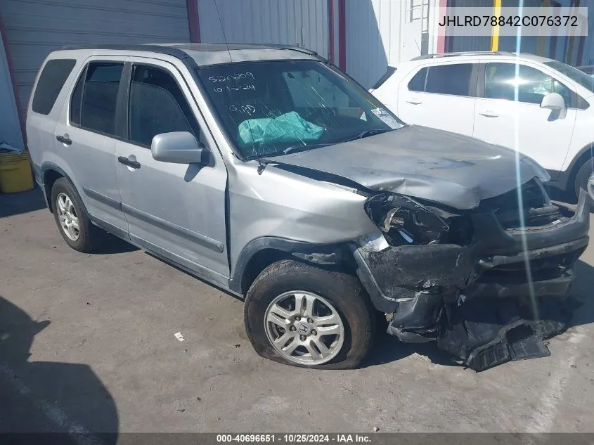 JHLRD78842C076372 2002 Honda Cr-V Ex