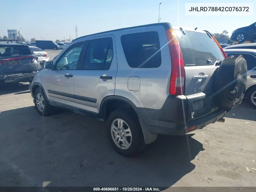 JHLRD78842C076372 2002 Honda Cr-V Ex