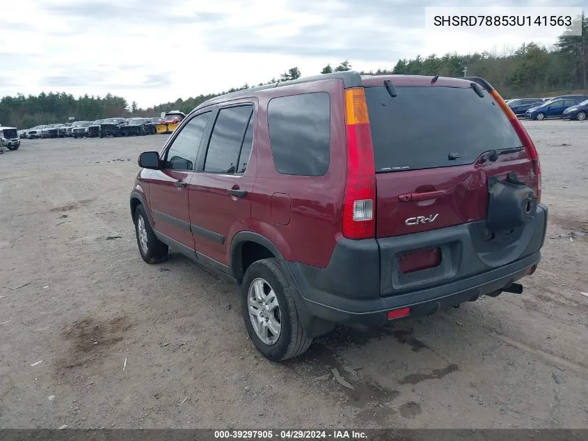 SHSRD78853U141563 2003 Honda Cr-V Ex