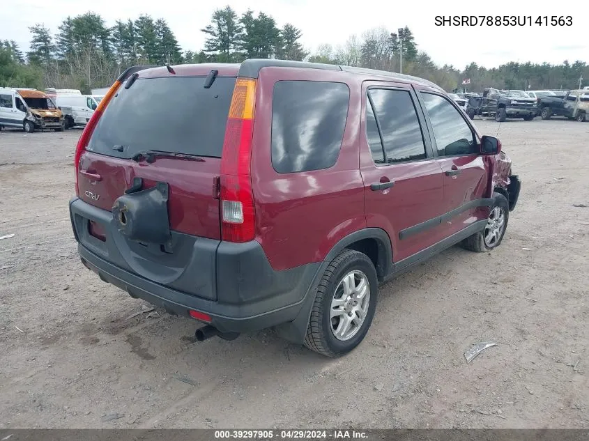 SHSRD78853U141563 2003 Honda Cr-V Ex