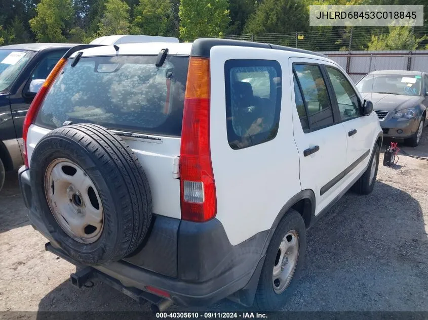 JHLRD68453C018845 2003 Honda Cr-V Lx