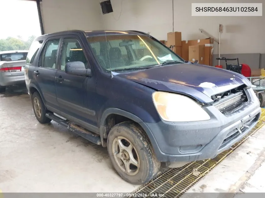 SHSRD68463U102584 2003 Honda Cr-V Lx