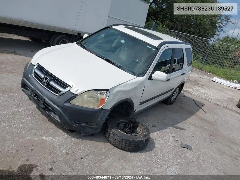 SHSRD78823U139527 2003 Honda Cr-V Ex