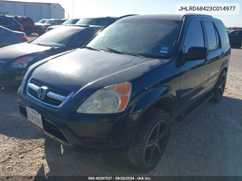 2003 Honda Cr-V Lx VIN: JHLRD68423C014977 Lot: 40397537