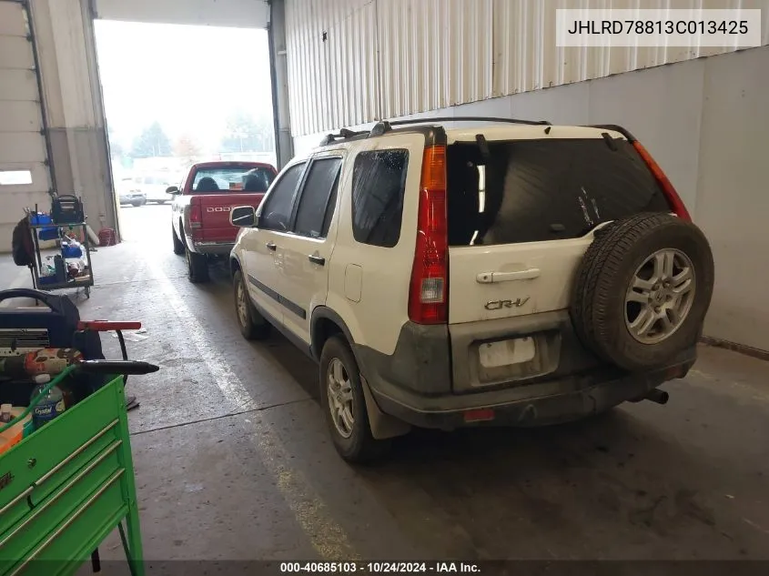 JHLRD78813C013425 2003 Honda Cr-V Ex