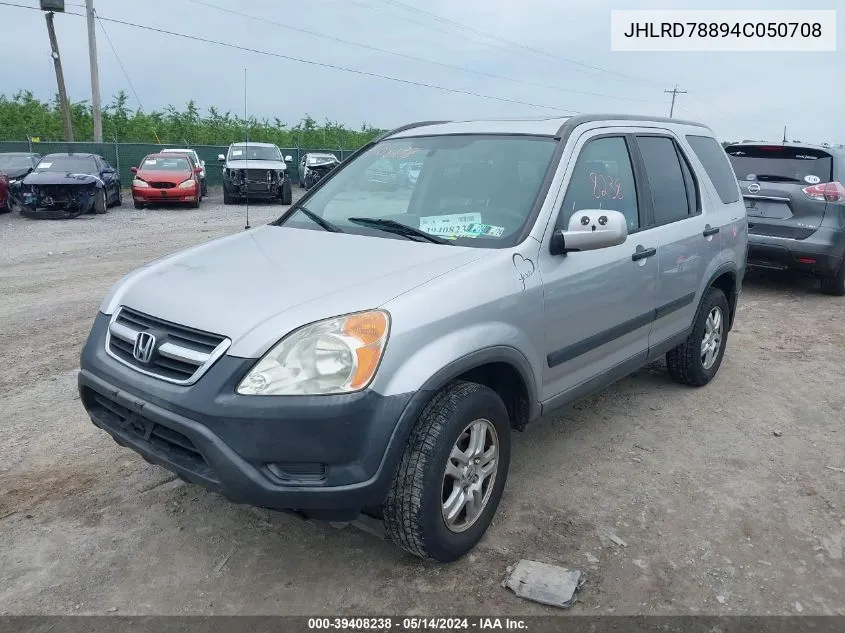 JHLRD78894C050708 2004 Honda Cr-V Ex