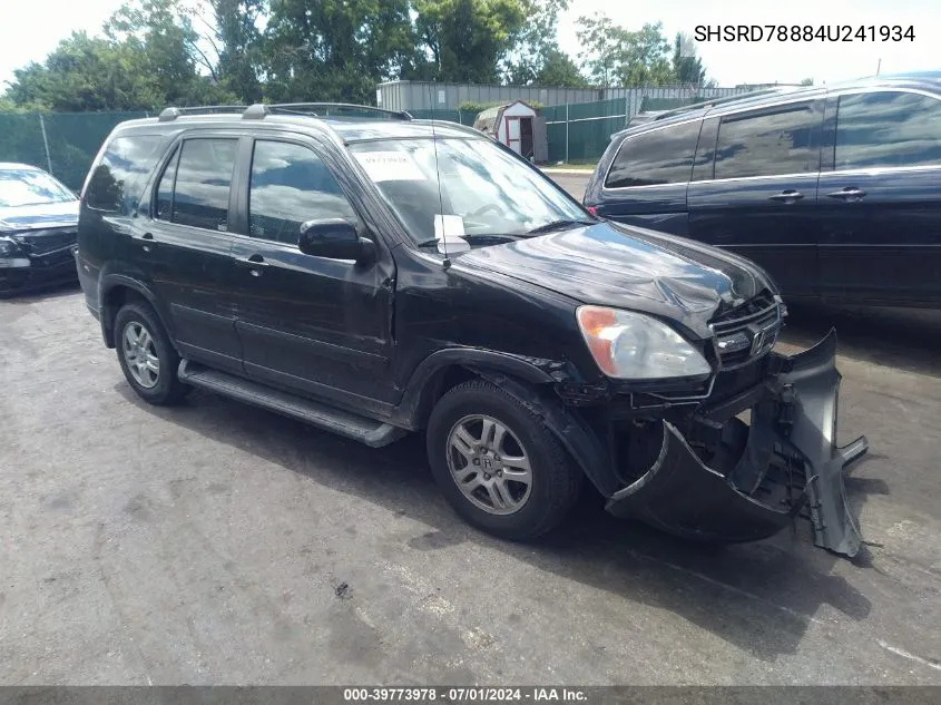 SHSRD78884U241934 2004 Honda Cr-V Ex