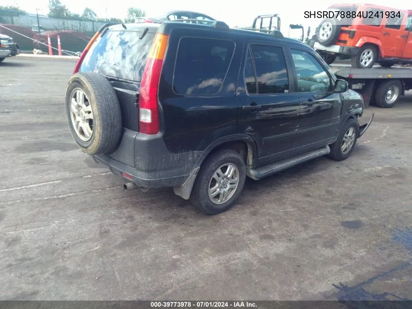 SHSRD78884U241934 2004 Honda Cr-V Ex