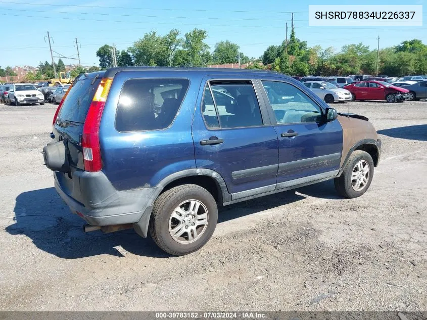 SHSRD78834U226337 2004 Honda Cr-V Ex