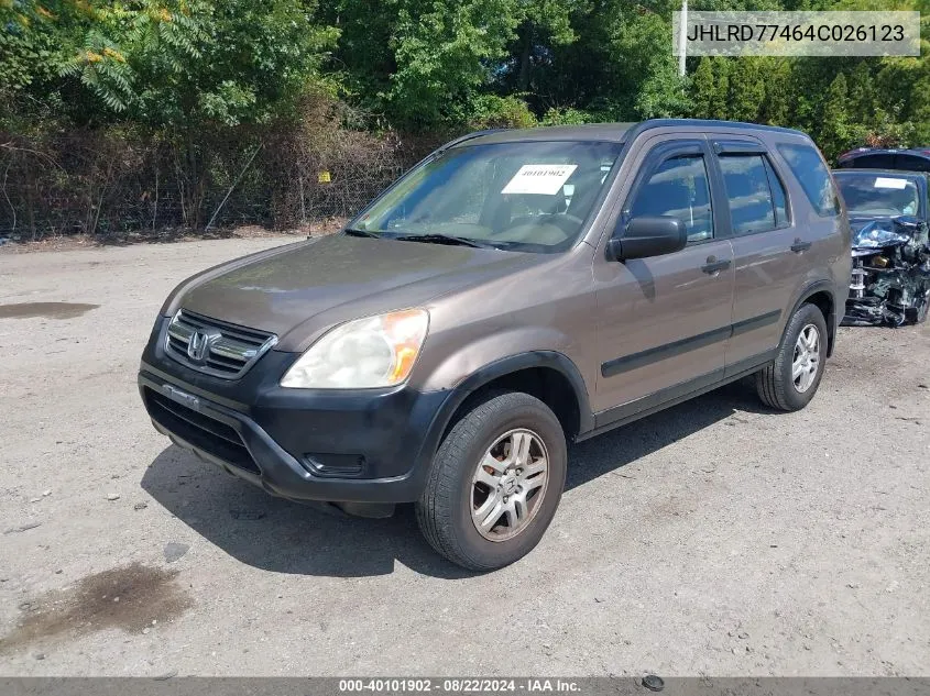 JHLRD77464C026123 2004 Honda Cr-V Lx