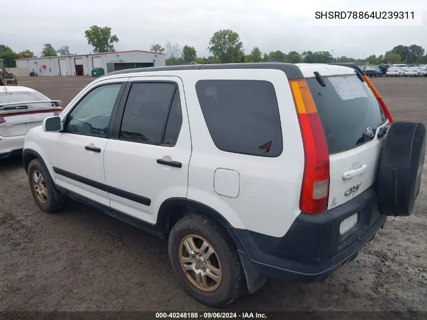 SHSRD78864U239311 2004 Honda Cr-V Ex