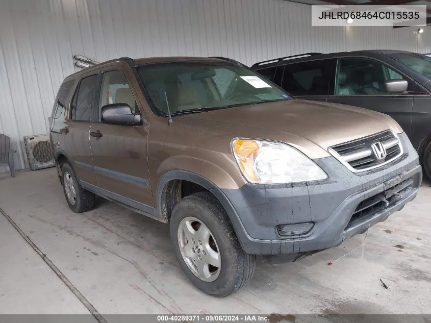 2004 Honda Cr-V Lx VIN: JHLRD68464C015535 Lot: 40289371