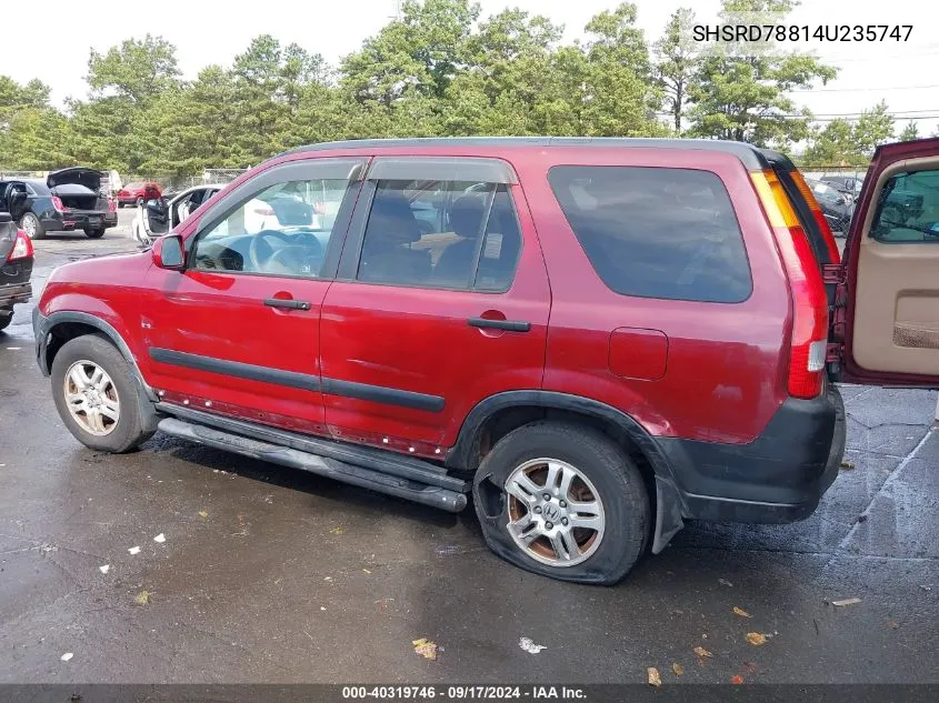 SHSRD78814U235747 2004 Honda Cr-V Ex