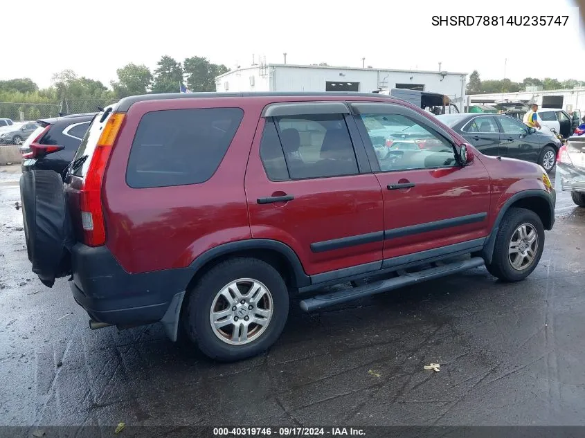 SHSRD78814U235747 2004 Honda Cr-V Ex