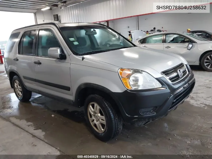 SHSRD78804U258632 2004 Honda Cr-V Ex