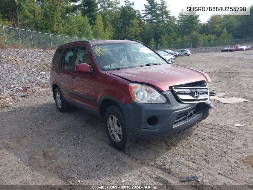 SHSRD78884U255798 2004 Honda Cr-V Ex