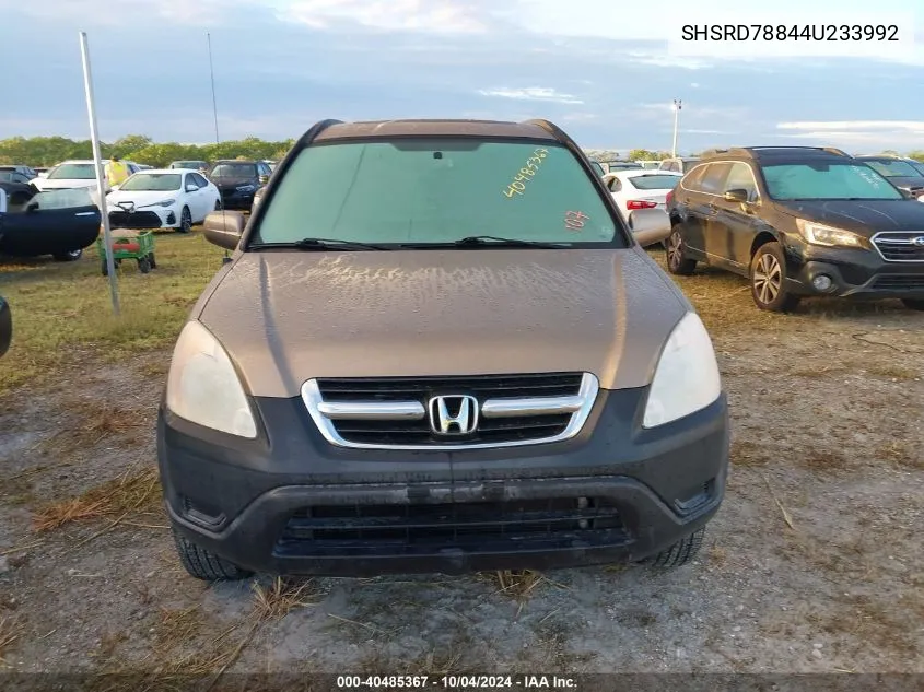 2004 Honda Cr-V Ex VIN: SHSRD78844U233992 Lot: 40485367