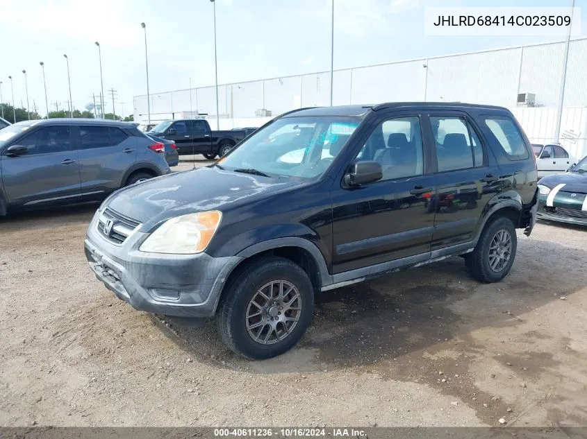 JHLRD68414C023509 2004 Honda Cr-V Lx