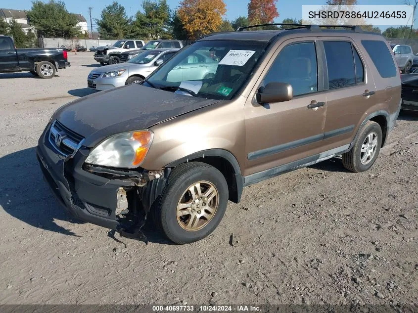 2004 Honda Cr-V Ex VIN: SHSRD78864U246453 Lot: 40697733