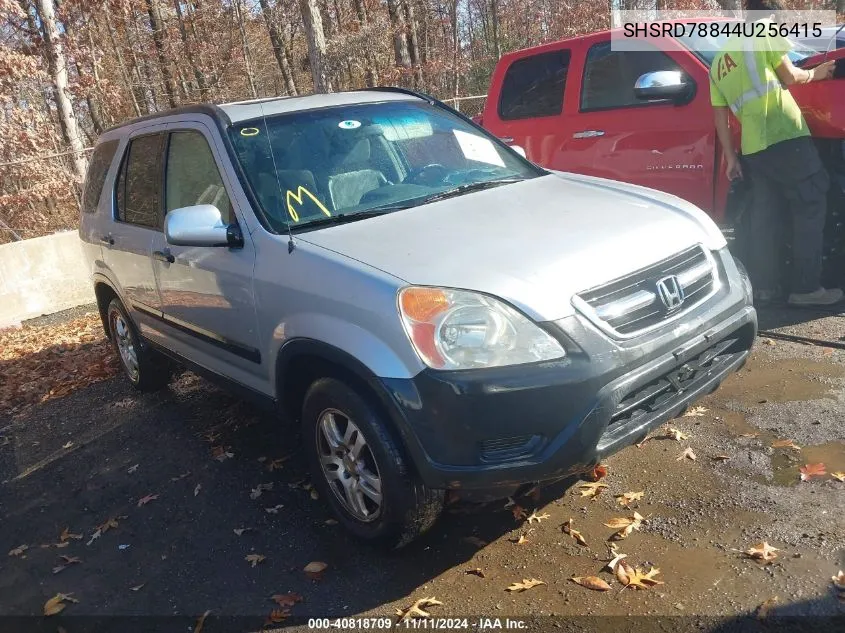 2004 Honda Cr-V Ex VIN: SHSRD78844U256415 Lot: 40818709