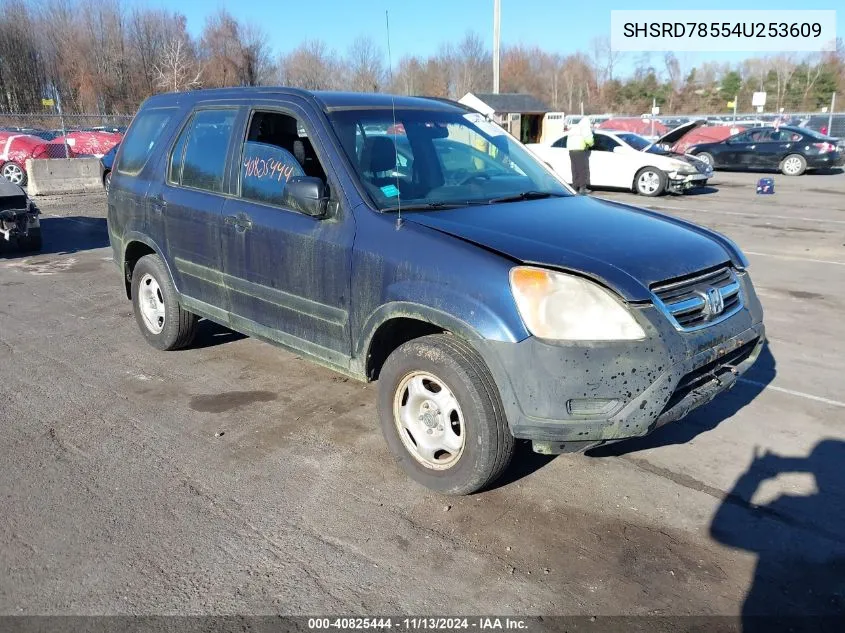 SHSRD78554U253609 2004 Honda Cr-V Lx