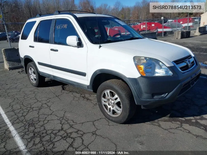 2004 Honda Cr-V Ex VIN: SHSRD78854U213573 Lot: 40831988