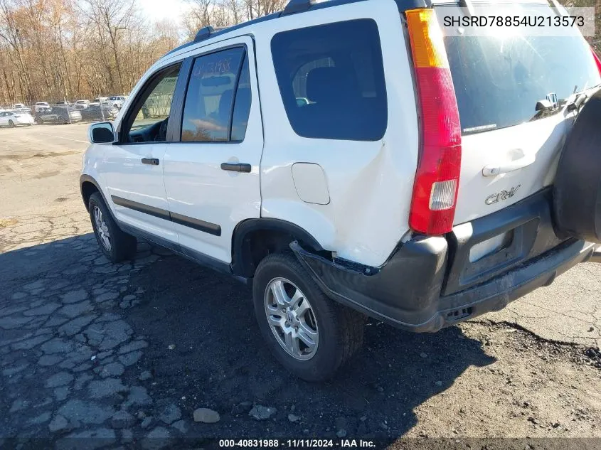 2004 Honda Cr-V Ex VIN: SHSRD78854U213573 Lot: 40831988