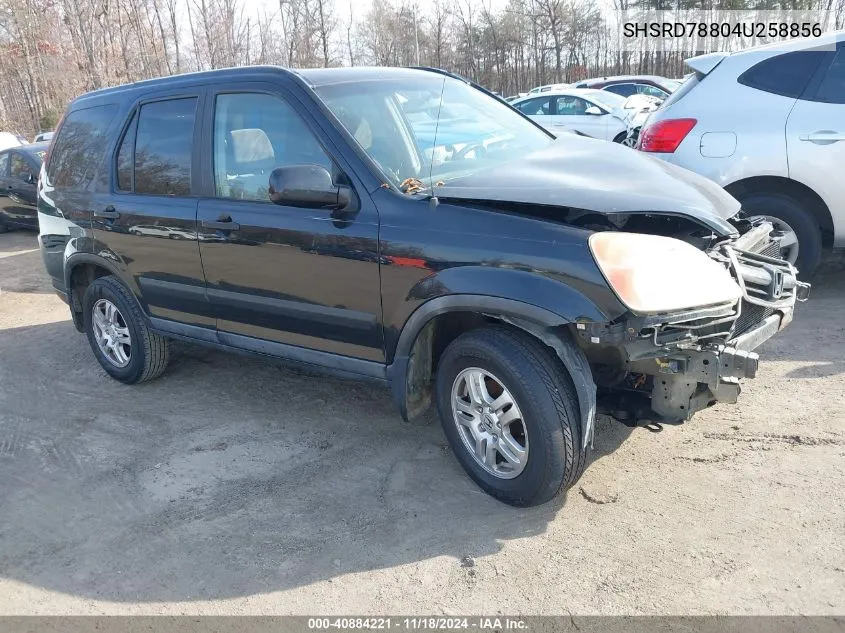 SHSRD78804U258856 2004 Honda Cr-V Ex