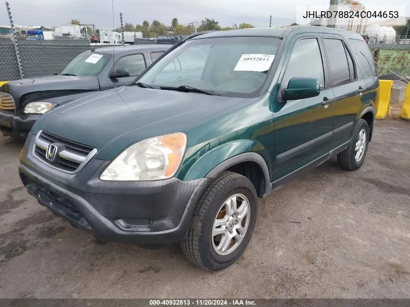 2004 Honda Cr-V Ex VIN: JHLRD78824C044653 Lot: 40932813