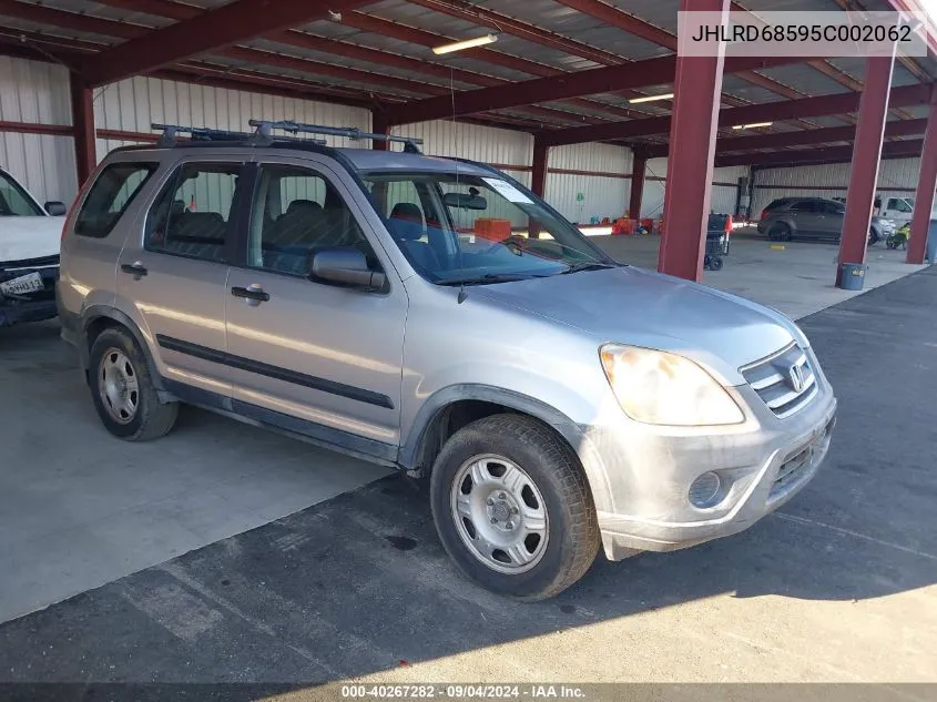 JHLRD68595C002062 2005 Honda Cr-V Lx