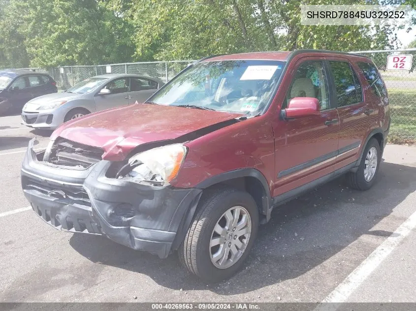 SHSRD78845U329252 2005 Honda Cr-V Ex