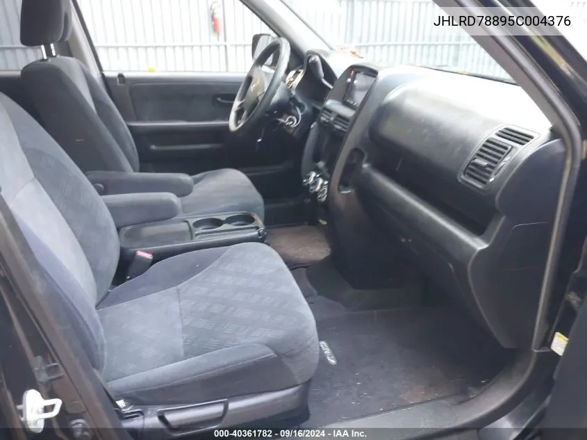 JHLRD78895C004376 2005 Honda Cr-V Ex