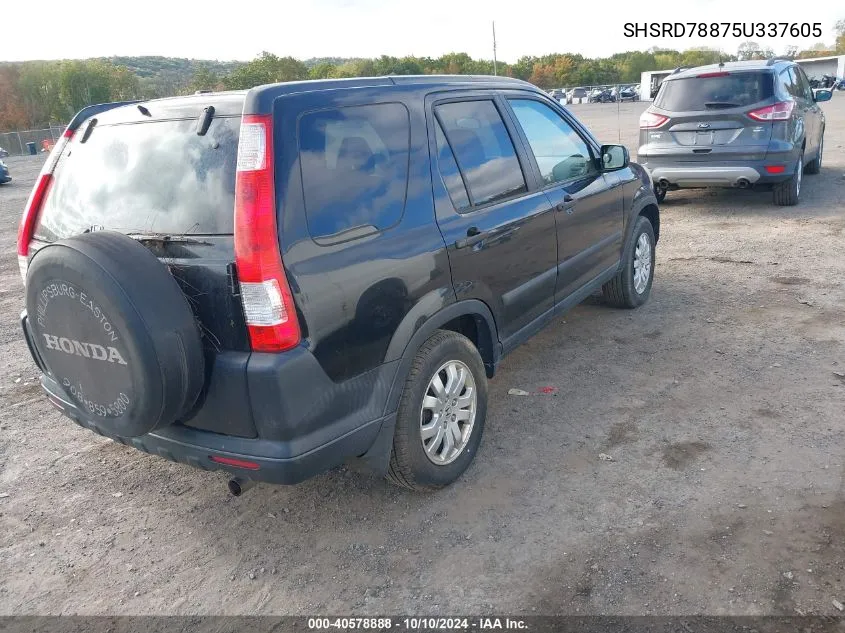 SHSRD78875U337605 2005 Honda Cr-V Ex