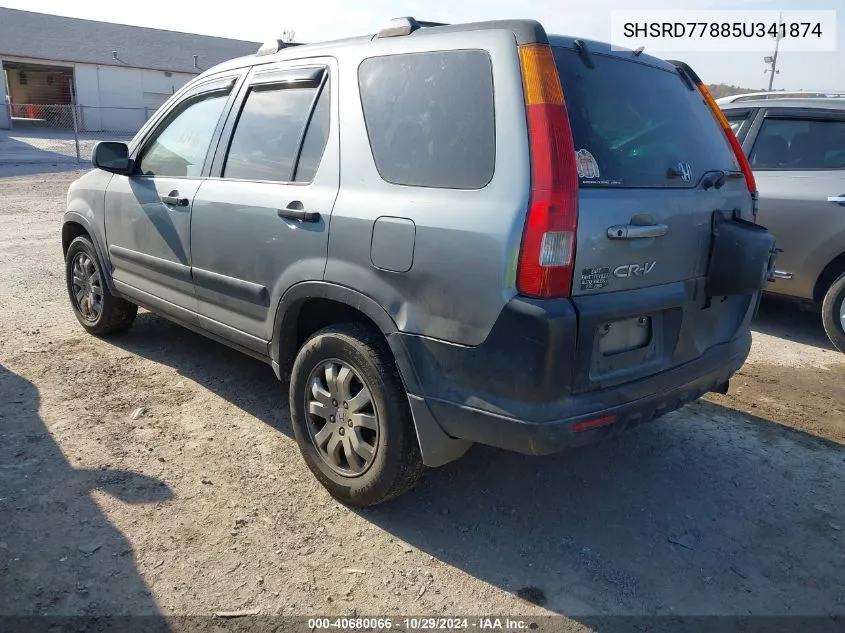 SHSRD77885U341874 2005 Honda Cr-V Ex