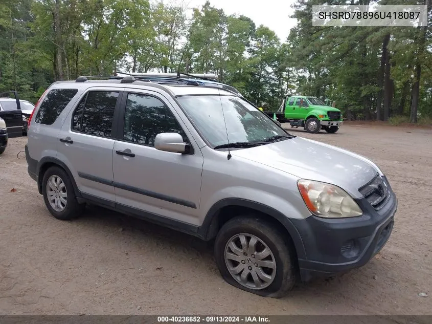 SHSRD78896U418087 2006 Honda Cr-V Ex