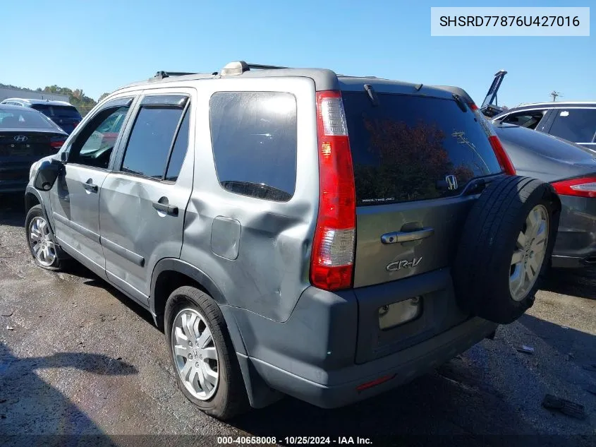 SHSRD77876U427016 2006 Honda Cr-V Ex