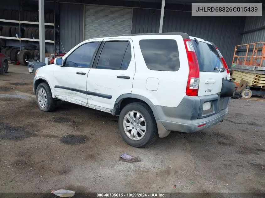 2006 Honda Cr-V Ex VIN: JHLRD68826C015439 Lot: 40705615