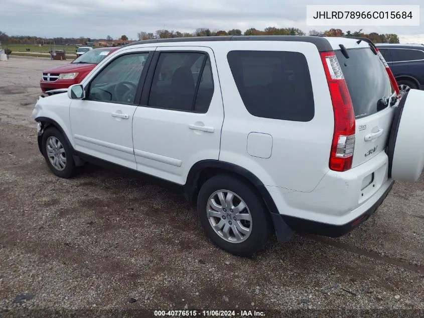 JHLRD78966C015684 2006 Honda Cr-V Se