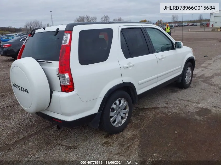 JHLRD78966C015684 2006 Honda Cr-V Se